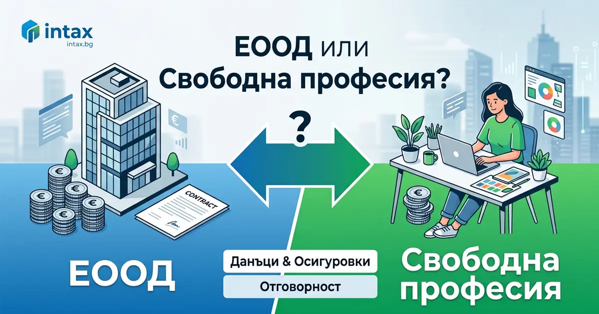 ЕООД или свободна професия – кое да избера?